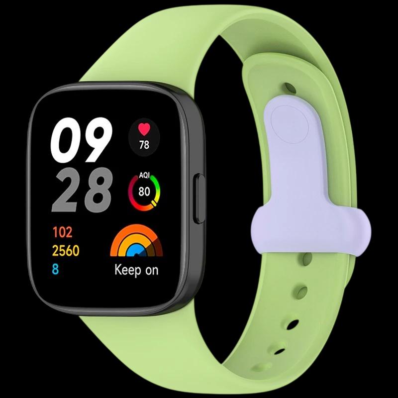 Correa Sports de silicona lima para Xiaomi Redmi Watch 3