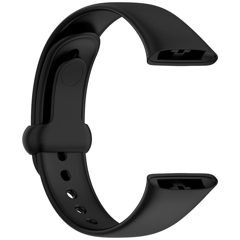 interior de la Correa Sports de silicona negra para Xiaomi Redmi Watch 3
