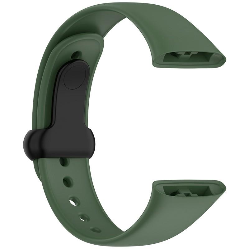 interior de la Correa Sports de silicona verde para Xiaomi Redmi Watch 3
