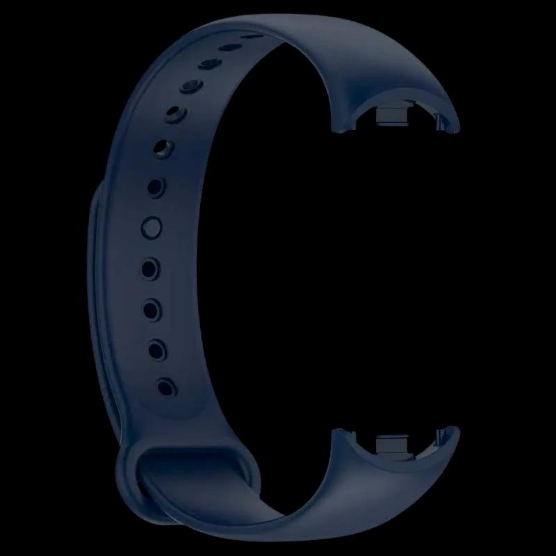 Correa de silicona compatible con Xiaomi Smart Band 8 en color Azul Marino