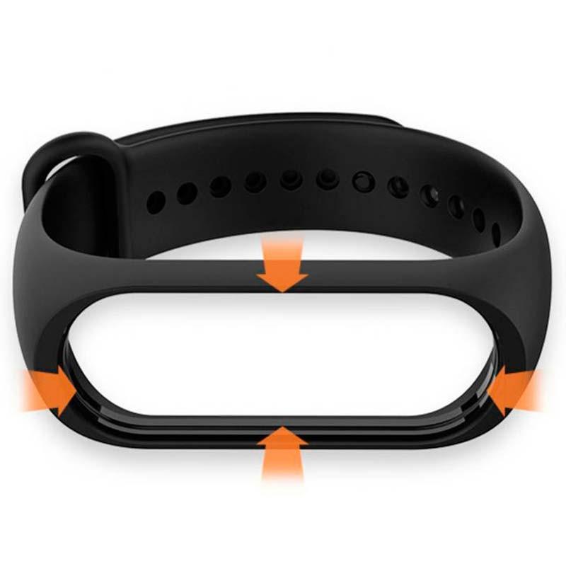 moldeado de la Correa de silicona compatible con Xiaomi Smart Band 7 en color Azul