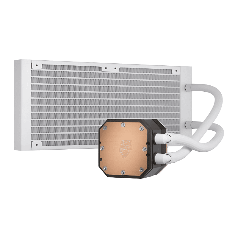 Refrigeración líquida Corsair iCUE H100i ELITE CAPELLIX XT Blanco con radiador de 240mm