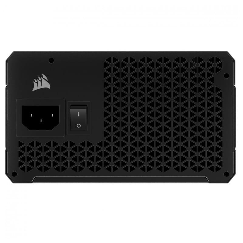 Fuente de Alimentación Corsair RM850e 850 W 24-pin ATX ATX Negro imagen del botón de encendido