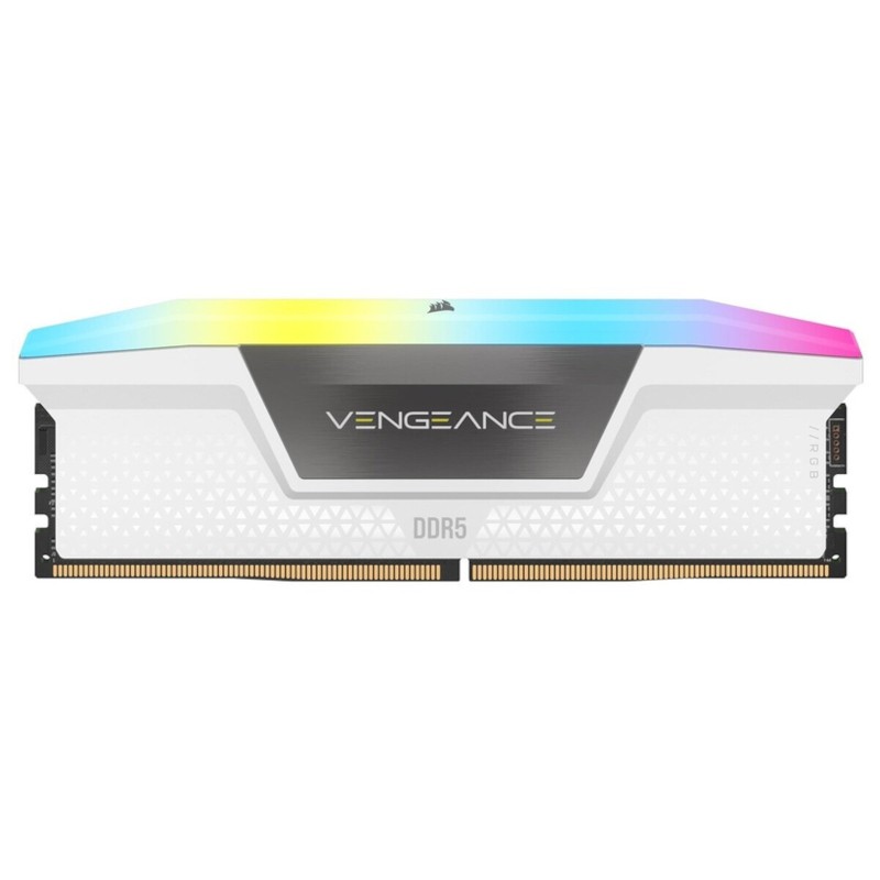 Corsair Vengeance RGB CMH32GX5M2E6000Z36W 32GB (2X16GB) DDR5 6000 Mhz CL36 Frontal