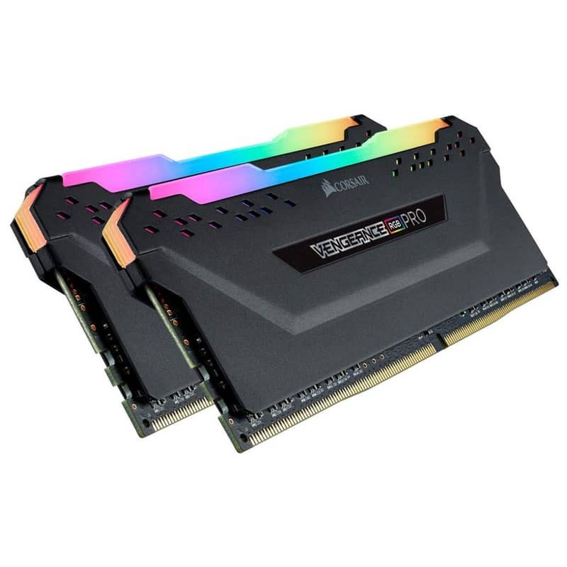 Corsair Vengeance 16GB DDR4 3200MHz RGB Negro - Doble módulo