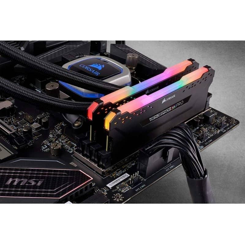 Corsair Vengeance 16GB DDR4 3200MHz RGB Negro - Vengeance