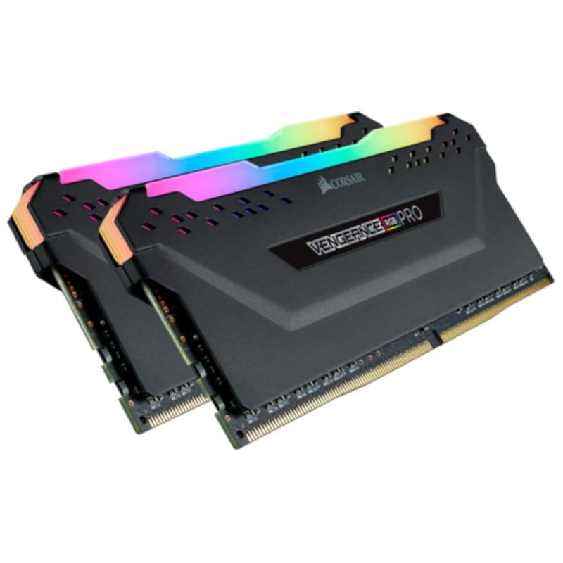 Corsair Vengeance RGB Pro 32GB 3200MHz Negro - Memoria RAM Vista superior