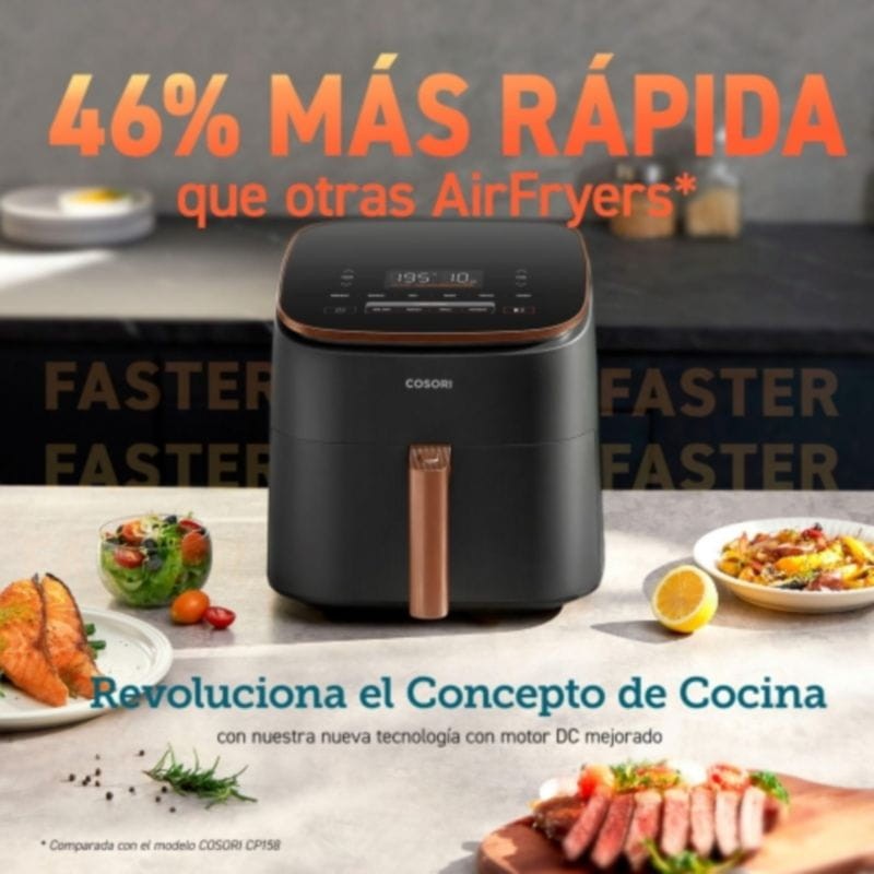 Freidora de aire Cosori KOSP0019EUN 6 Litros 1725 W con motor DC