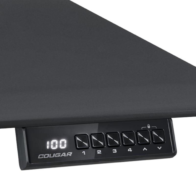 Cougar Royal Mossa 150 Black - Mesa elétrica Detalhe do controle de elevação