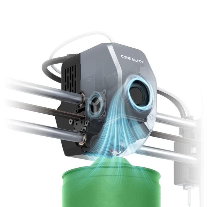 Intérieur du moteur de l'Imprimante 3D FDM Creality Ender 3 V3