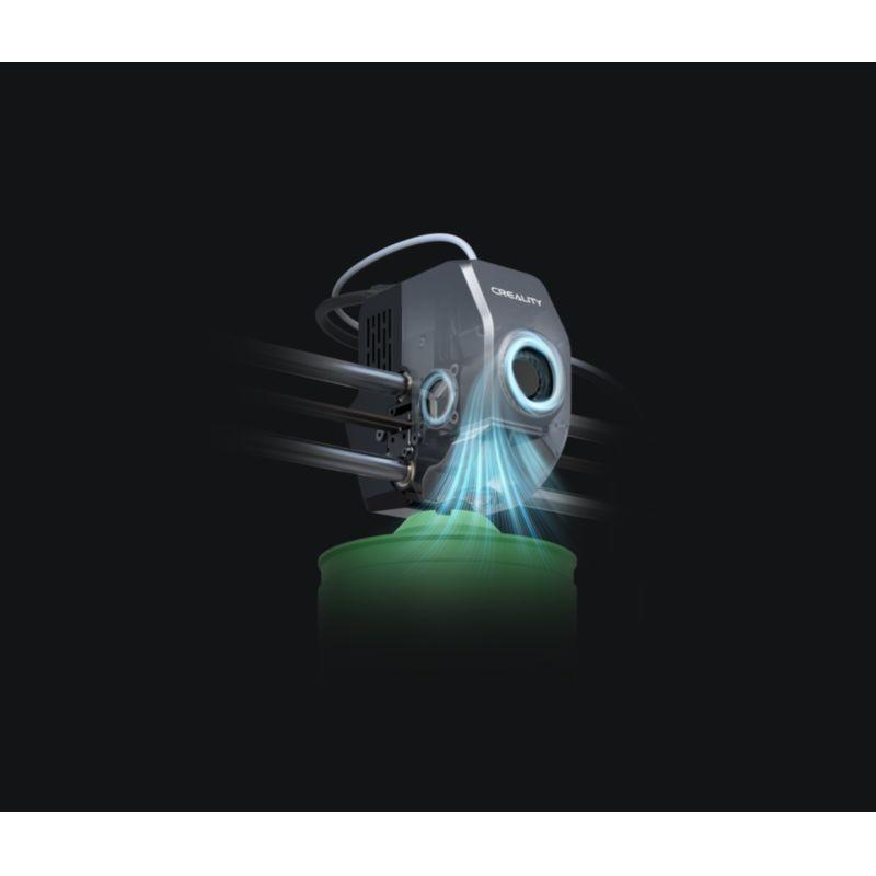 Detalle del motor de la Impresora 3D Creality Ender 3 V3 Plus