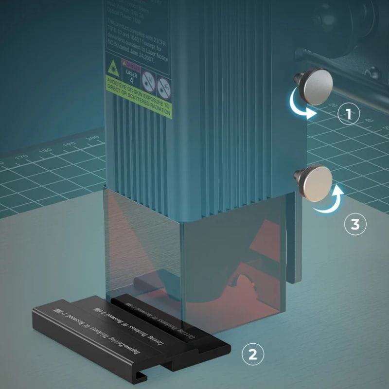 Gravador a laser Creality Falcon 10W com potência de 10W