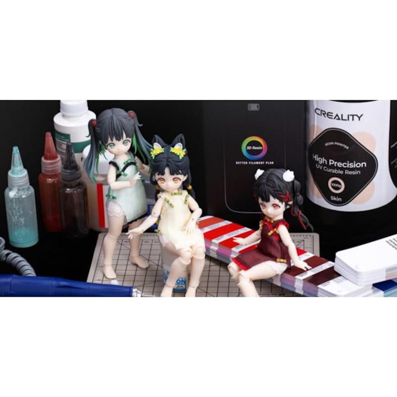 Figuras de anime impresas con la Creality Halot Mage S