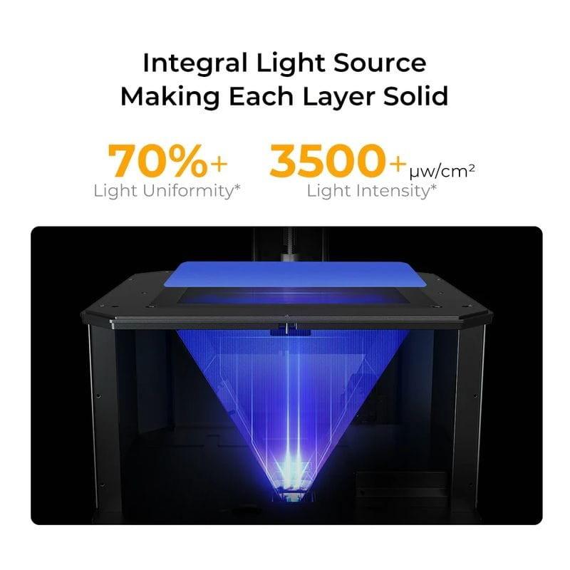 Fonte de luz de Creality Halot-PLAY Ecrã LCD monocromático, Impressão de alta precisão Cinzento 8,9'' - Impressora de resina