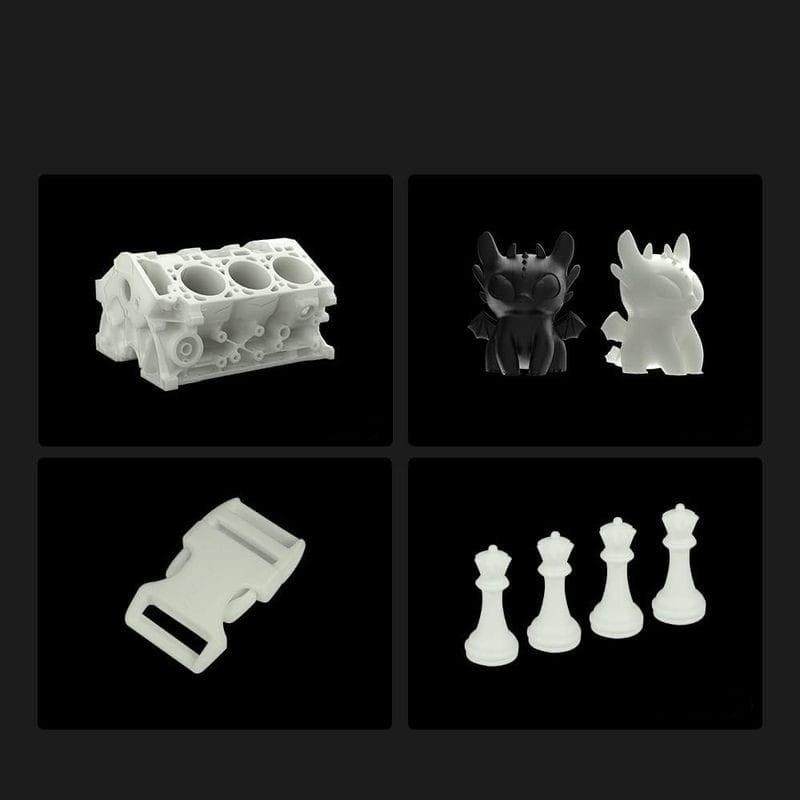 Aplicaciones de Filamento Creality Hyper PLA - 1.75mm -  Impresión de alta velocidad hasta 600mm/s - Bobina de 1kg Color Gris - Compatible con impresoras 3D FDM