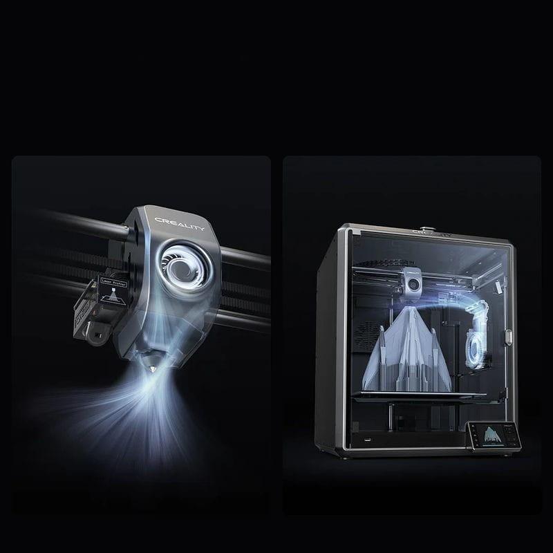 Adaptable Impresora 3D Creality K1 MAX Negro -  Impresora 3D FDM