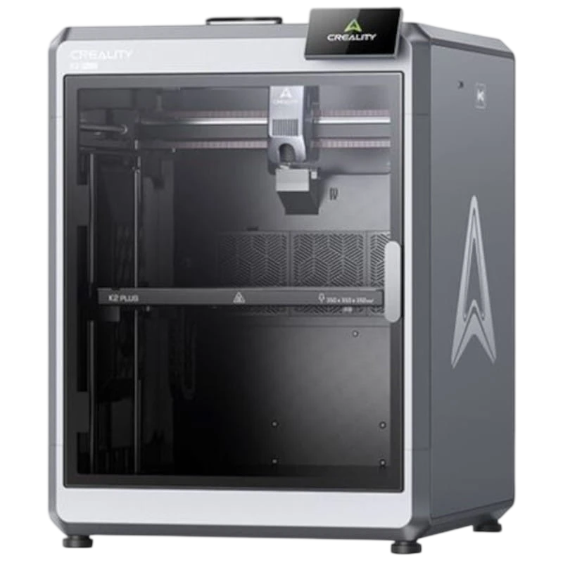 Creality K2 Plus - Gran Tamaño Multifilamento hasta 4 CFS (16 colores) - Alta velocidad 600mm/s, Tamaño de impresión 350x350x350mm - Impresora 3D FDM