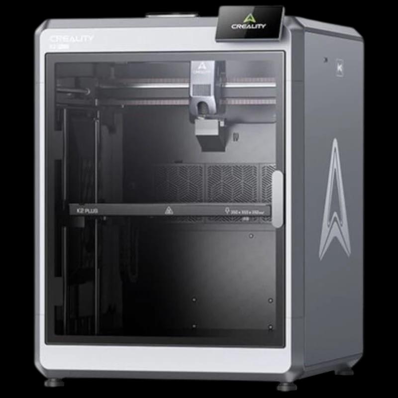 Creality K2 Plus - Gran Tamaño Multifilamento hasta 4 CFS (16 colores) - Alta velocidad 600mm/s, Tamaño de impresión 350x350x350mm - Impresora 3D FDM