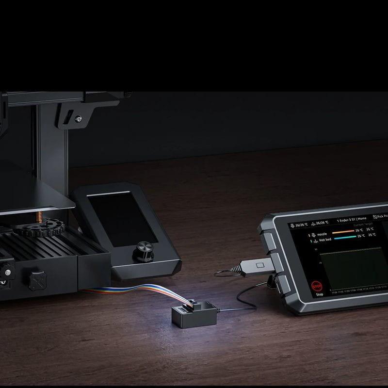 Frontale de Creality Sonic Pad Touch Noir - Pad 3D pour imprimantes