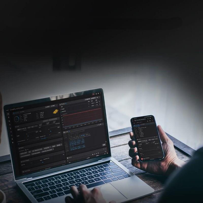 Contrôle de Creality Sonic Pad Touch Noir - Pad 3D pour imprimantes