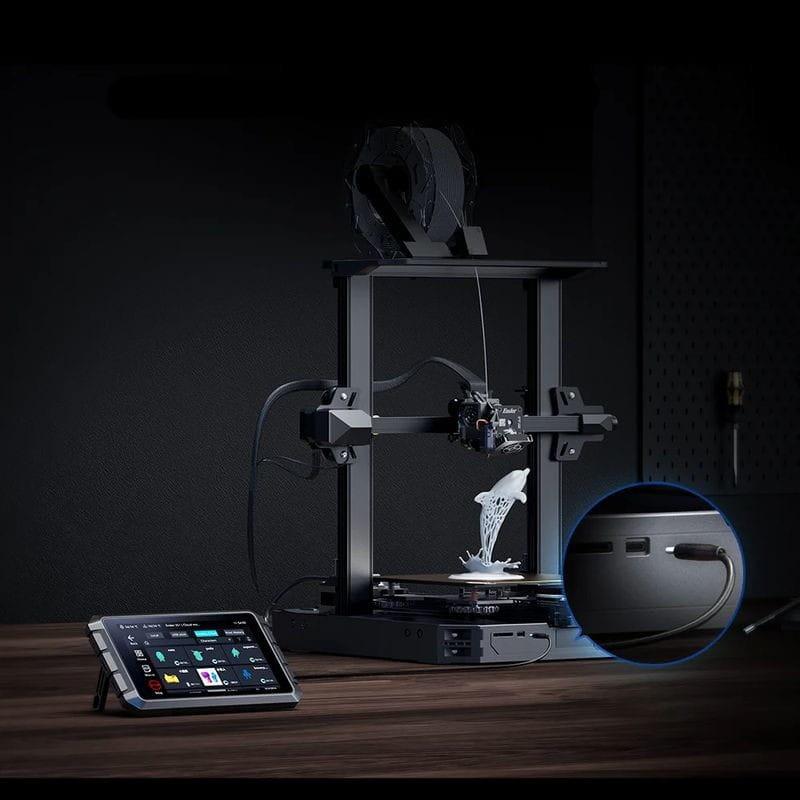 Puissant de Creality Sonic Pad Touch Noir - Pad 3D pour imprimantes