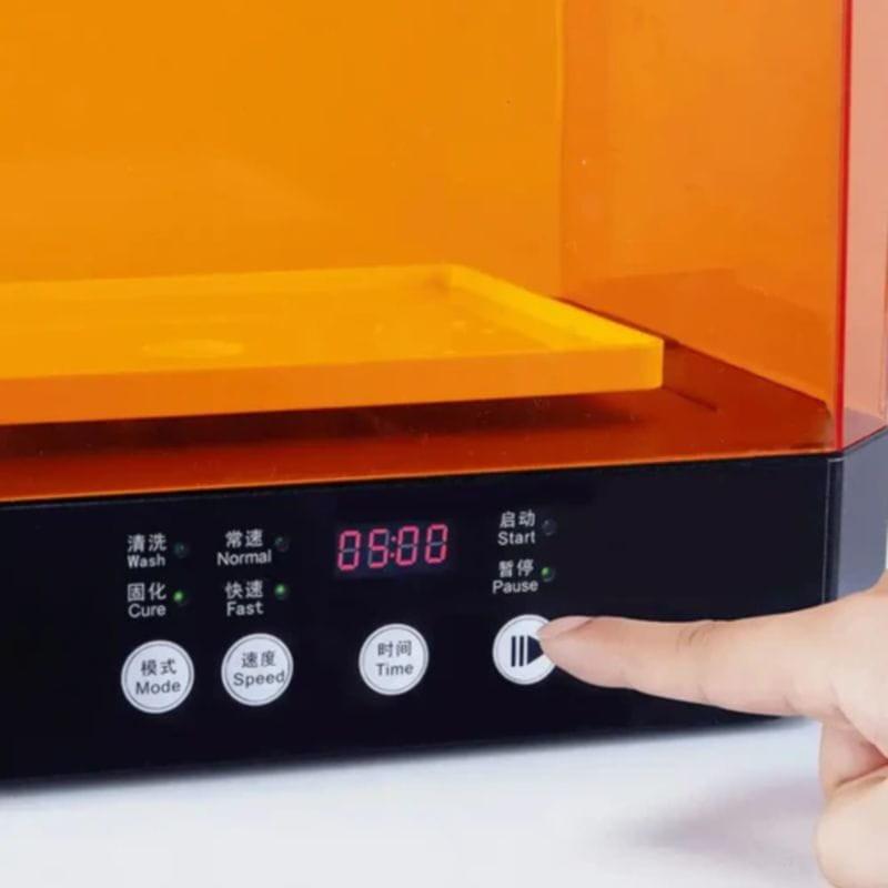 Panel de control de la Estación Lavado y Curado Creality UW-03