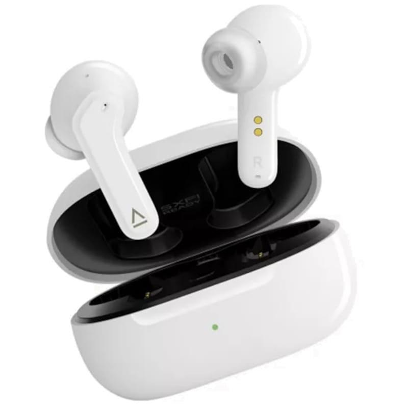 Creative Labs Creative Zen Air Quadruple Microphones Bluetooth Blanc - Écouteurs sans fil avant avec boîte
