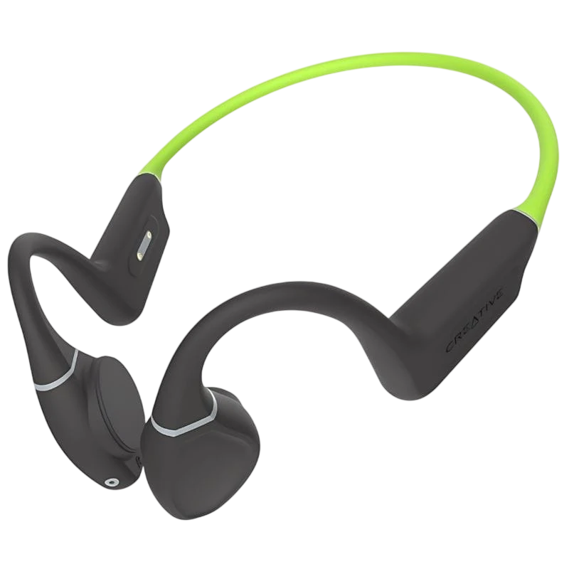 Creative Labs Outlier FREE Plus Multipoint Bluetooth Negro, Verde - Auriculares Inalámbricos