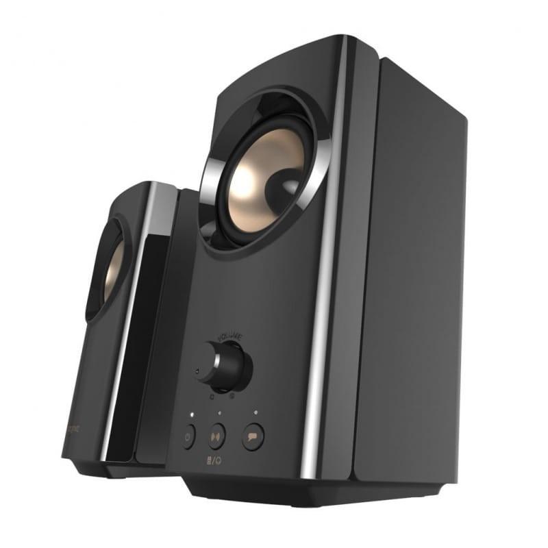 Creative Labs T60 Negro - Altavoces PC imagen lateral