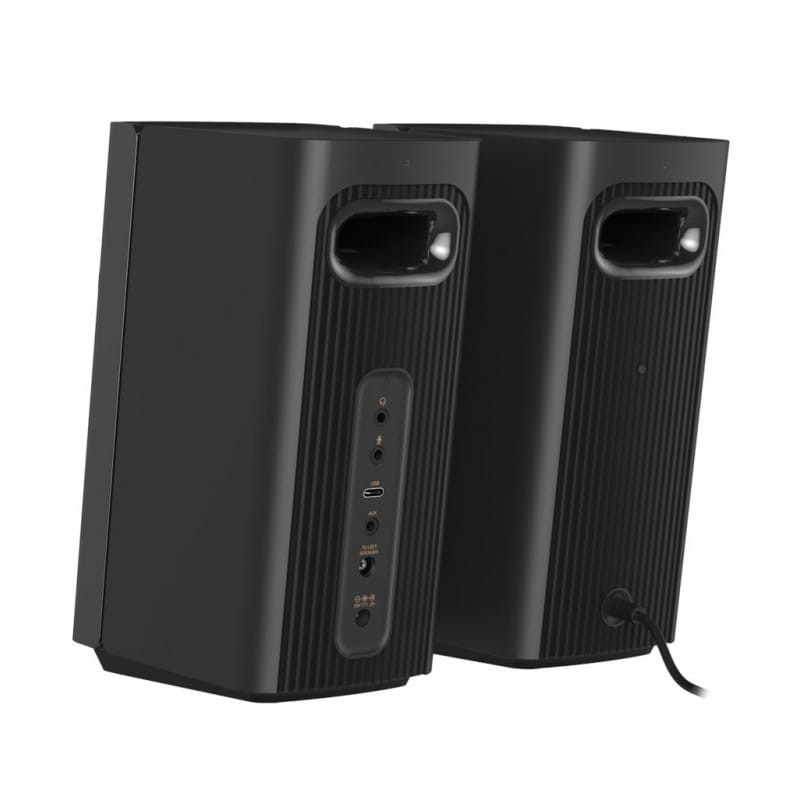 Creative Labs T60 Negro - Altavoces PC imagen conectores