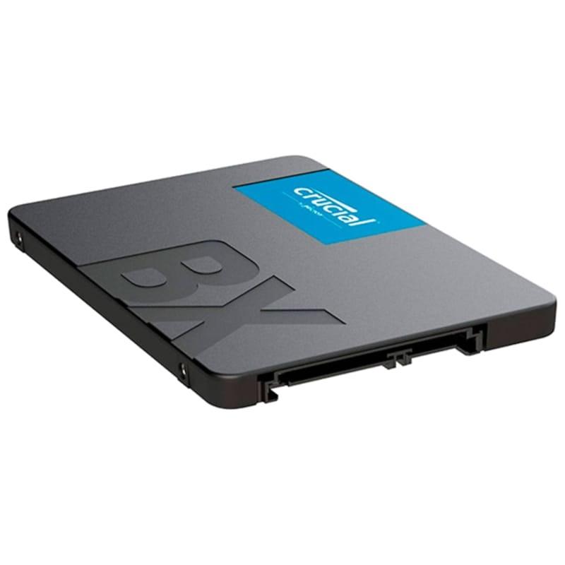 Crucial BX500 500 Go NAND SATA 2,5 pouces Gris - Disque SSD Vue de dessus