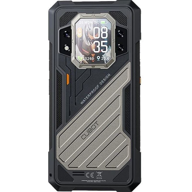 Cubot KingKong X 16GB/512GB Negro - Teléfono móvil imagen trasera