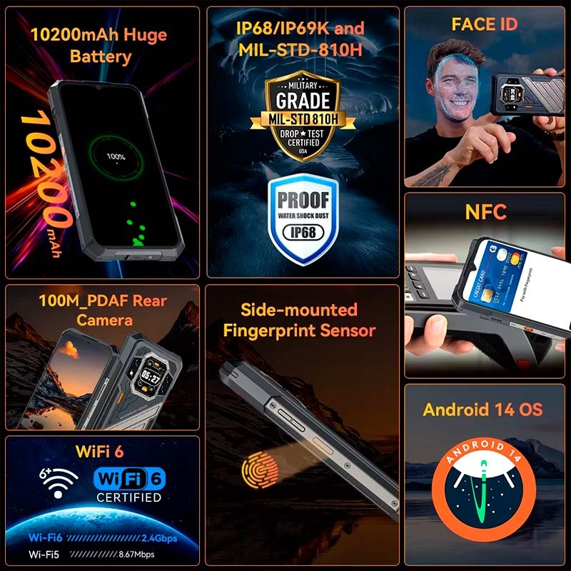 Cubot KingKong X Pro 12GB/256GB - características principales