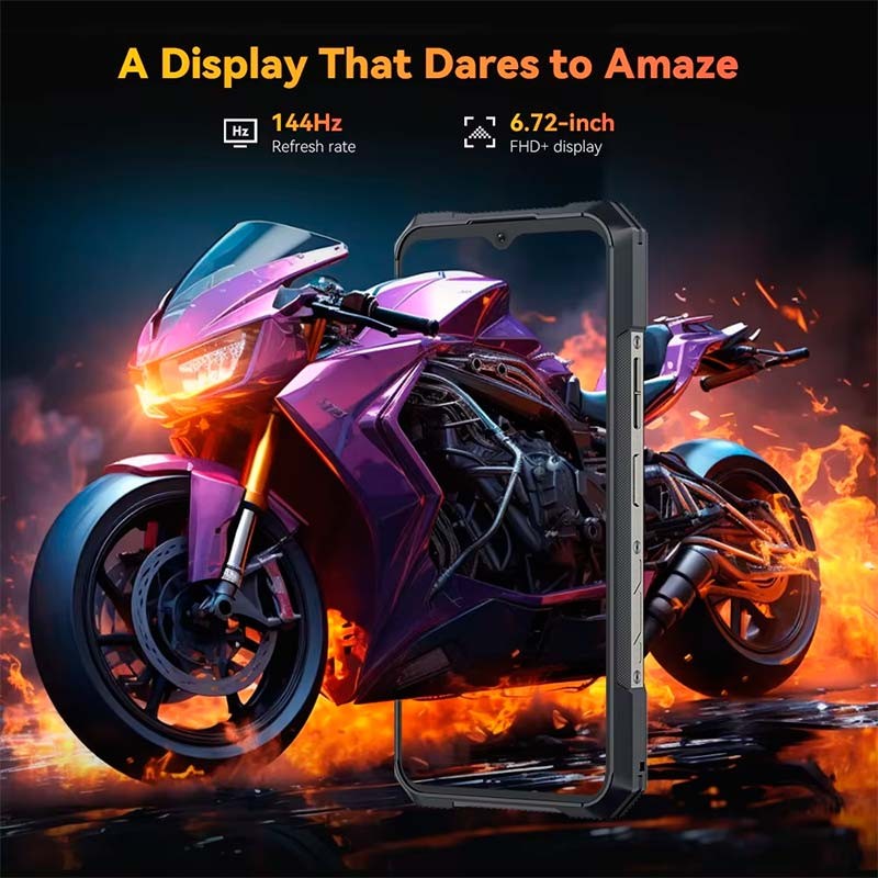 Cubot KingKong X Pro 12GB/256GB - pantalla de 144Hz