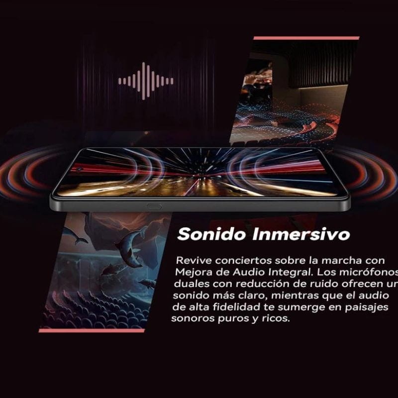 Cubot Max 5 5G 12GB/256GB Negro - Teléfono Móvil sonido inmersivo