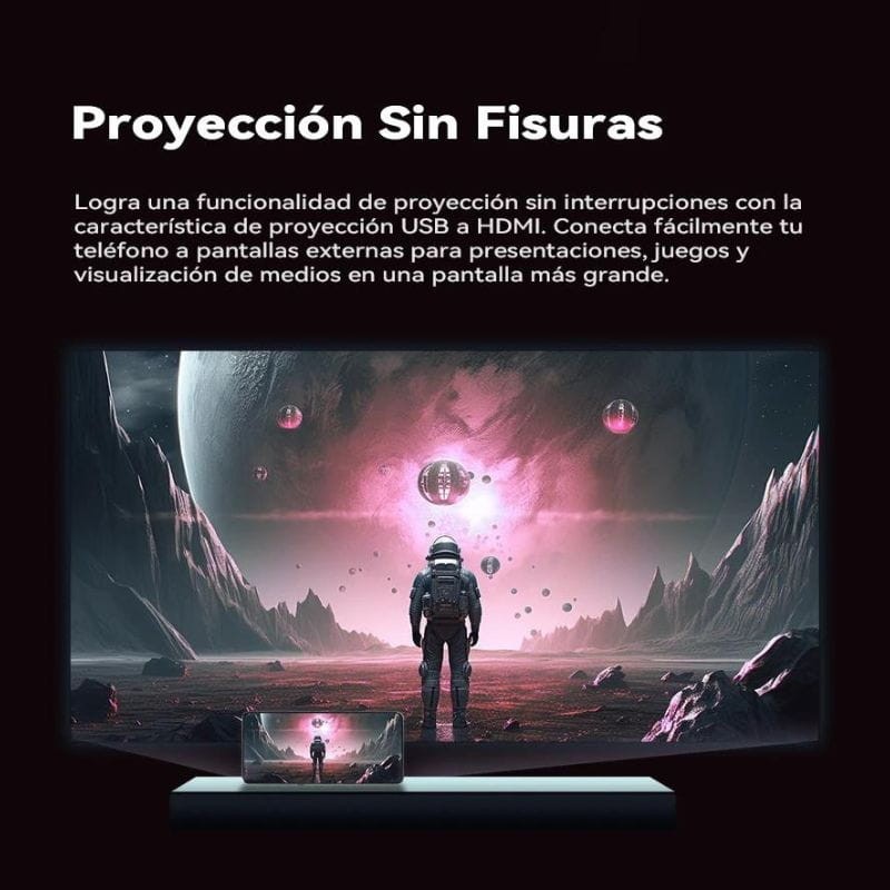 Cubot Max 5 5G 12GB/256GB Negro - Teléfono Móvil proyección en tv