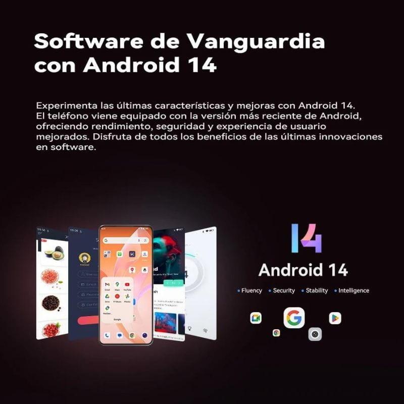 Cubot Max 5 5G 12GB/256GB Negro - Teléfono Móvil android 14
