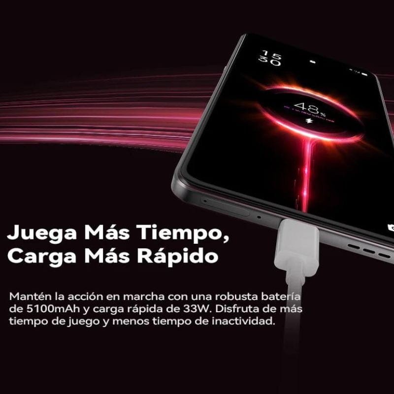 Cubot Max 5 5G 12GB/256GB Negro - Teléfono Móvil carga rápida