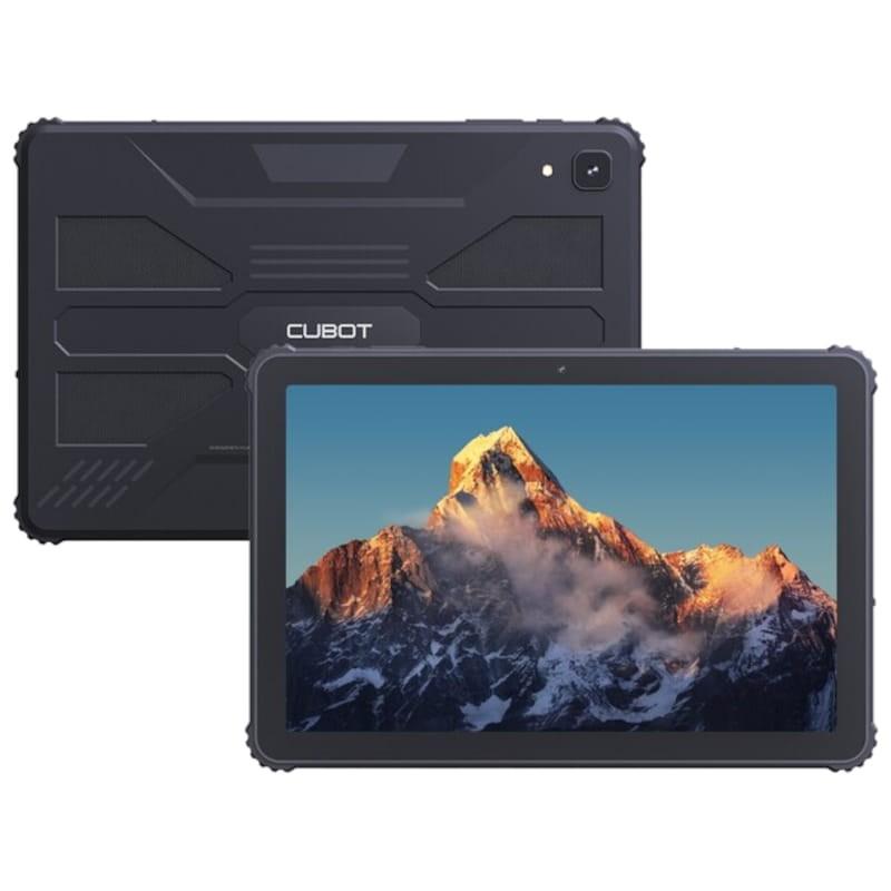 Tablet Cubot Tab KingKong  8GB/256GB Negro vista frontal y trasera