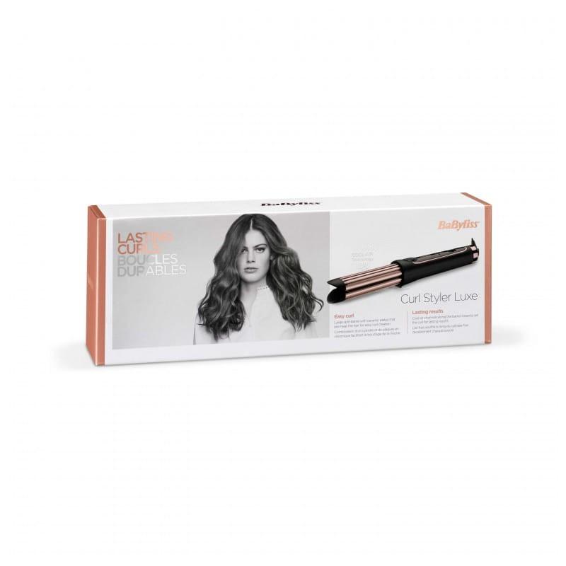 Rizador de pelo BaByliss Curl Styler Luxe 32W Negro/Oro Rosa imagen caja