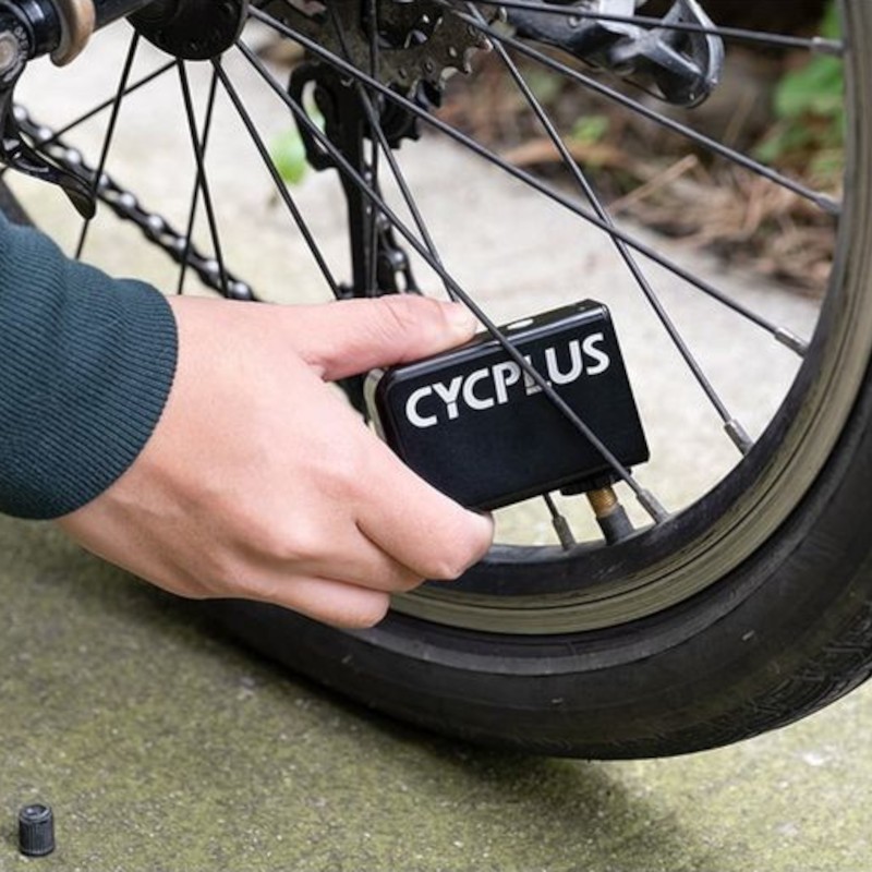 Ecrã de Cycplus AS2 Preto - Mini insuflador elétrico