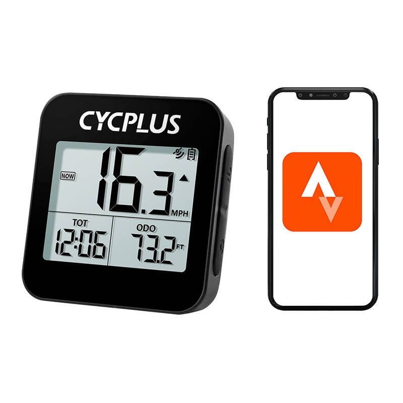 APP de Cycplus G1 GPS+Galileo+Glonass+Beidou Noir - Compteur vélo