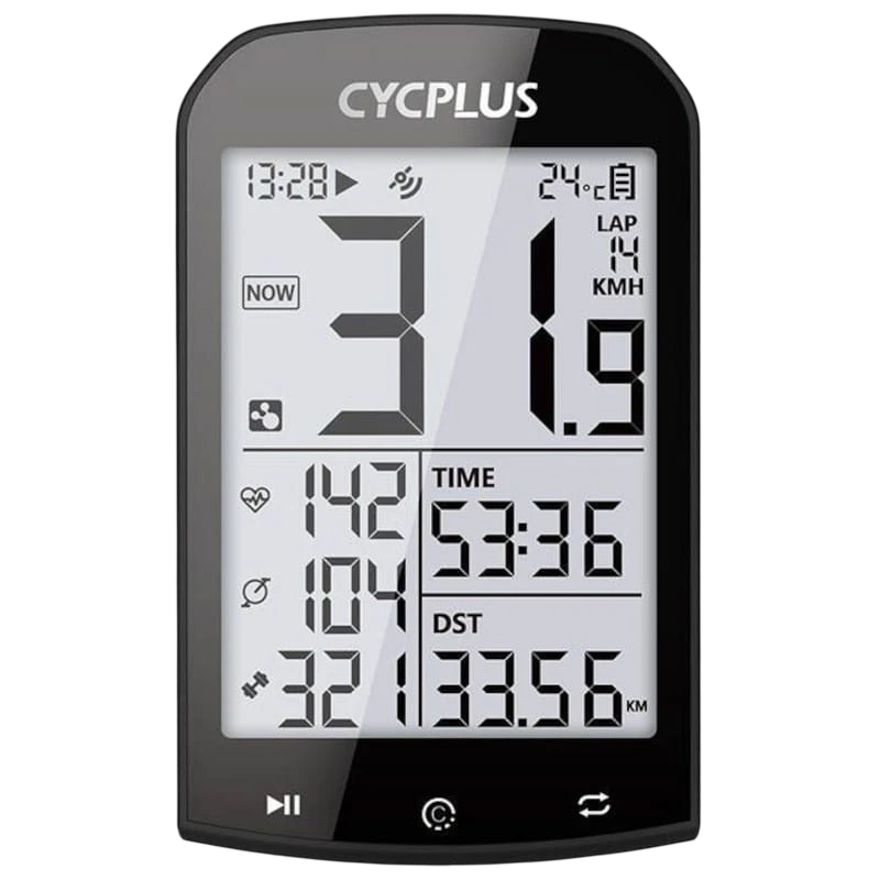 Cycplus M1 GPS BLE/ANT+ Negro - Ciclocomputador