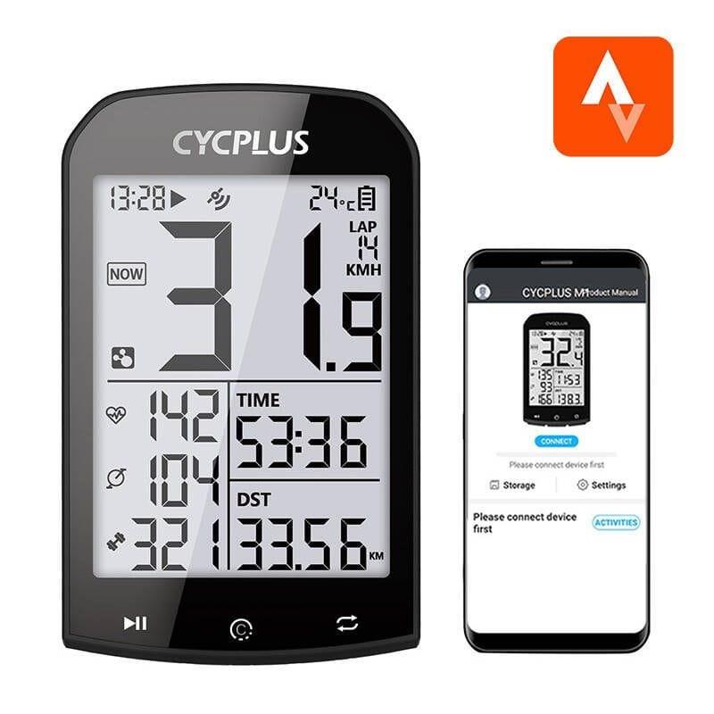 APP de Cycplus M1 GPS BLE/ANT+ Negro - Ciclocomputador