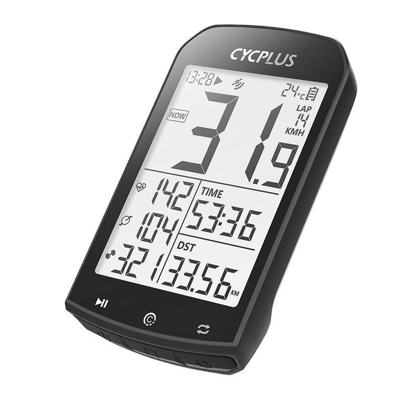Pantalla de Cycplus M1 GPS BLE/ANT+ Negro - Ciclocomputador