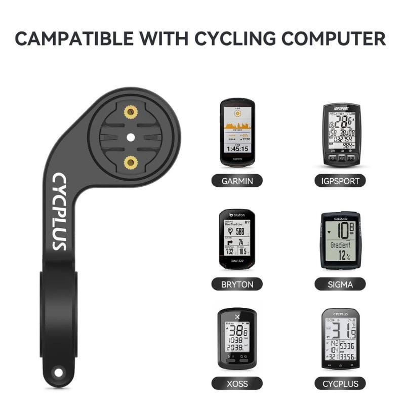 Cycplus Z1 Black - Support pour ordinateur de vélo - Compatibilités