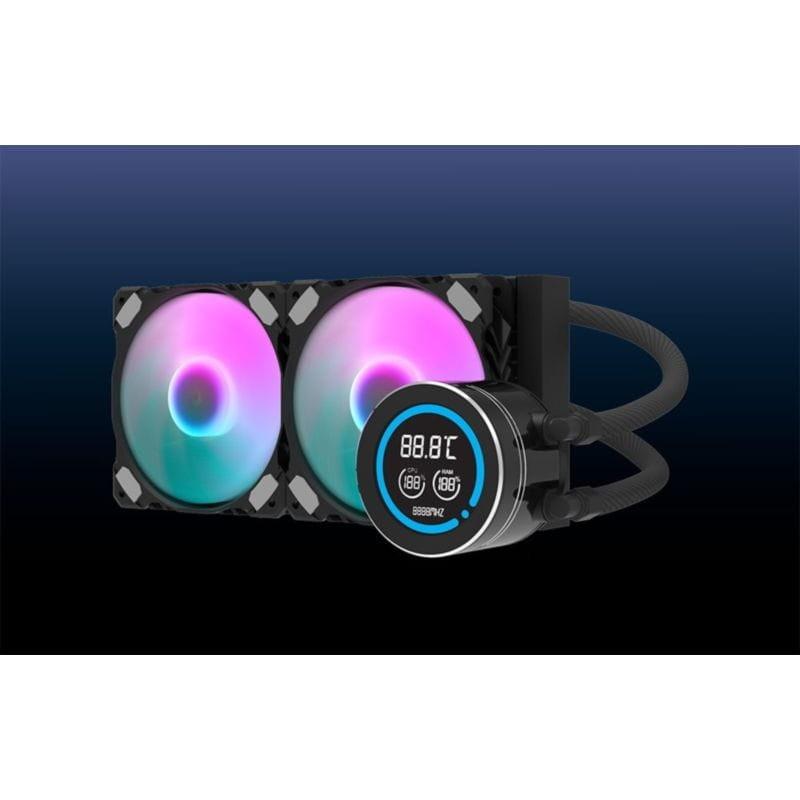 Refrigeración líquida Darkflash DN-D240 Negro compatible con sockets AMD AM3/AM4/AM5