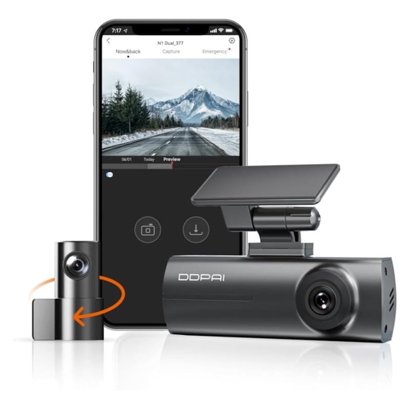 Cámara de coche DDPAI N1 Dual