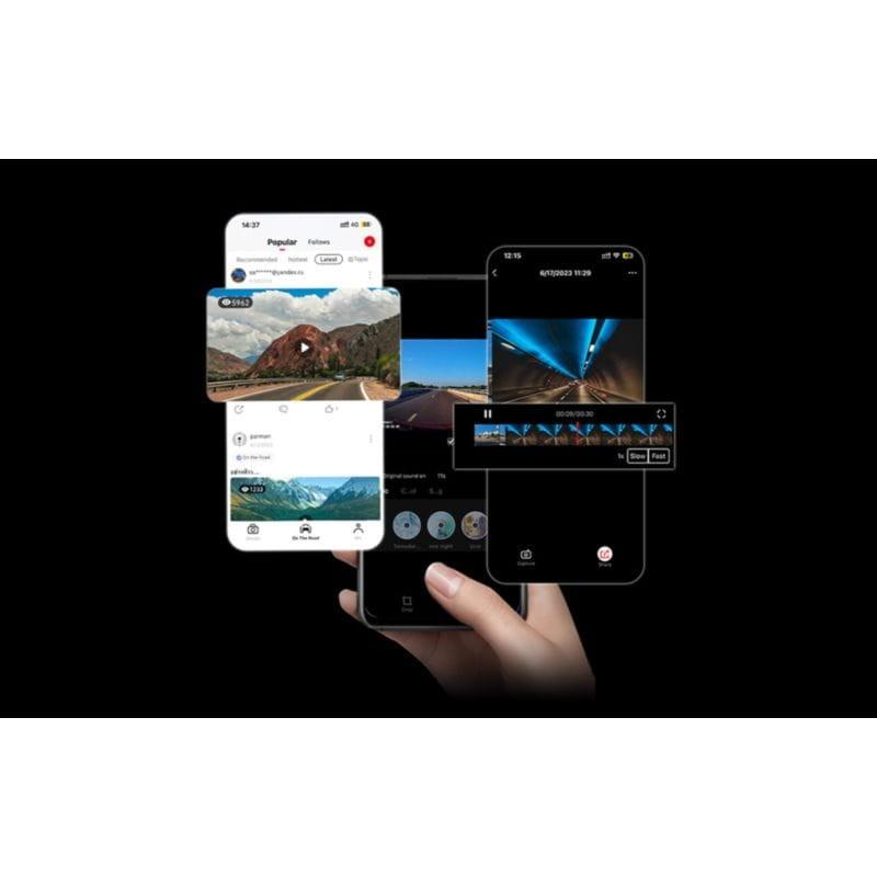 APP de la Cámara de coche DDPAI N1 Dual