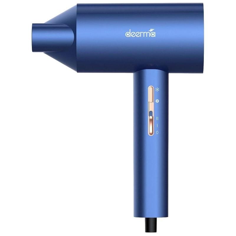 Deerma CF15W - Sèche-cheveux Bleu Profil Droit